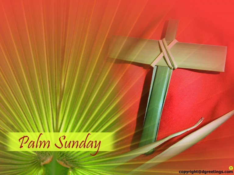 Celebrating Palm Sunday