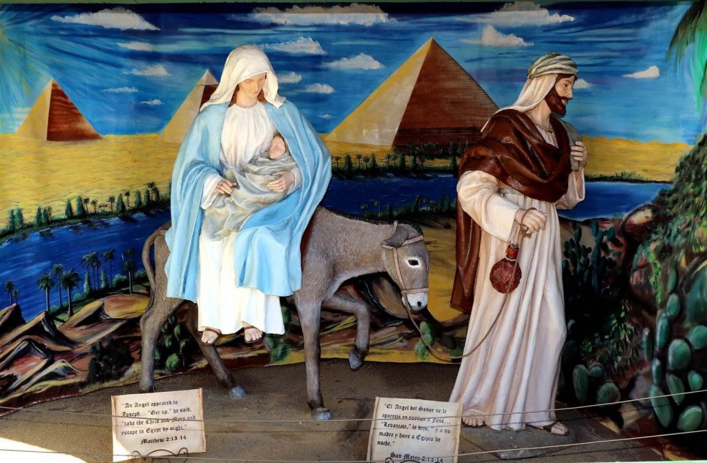 Mary And Joseph Are Told To Move To Egypt