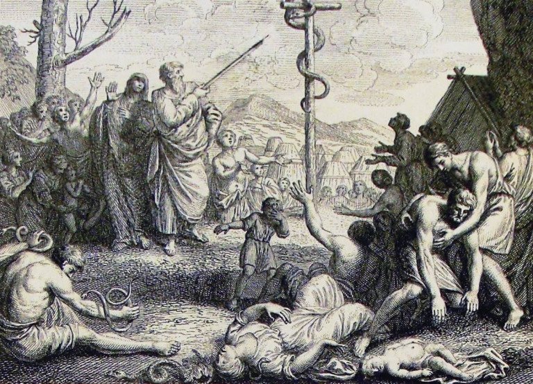 Bronze Serpent Like Unto Jesus