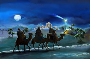 The Wise Men Deliver Their Gifts