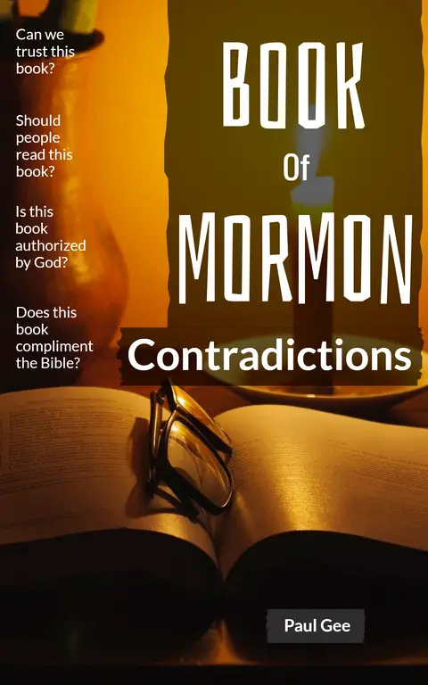 Book Of Mormon Contradictions Book